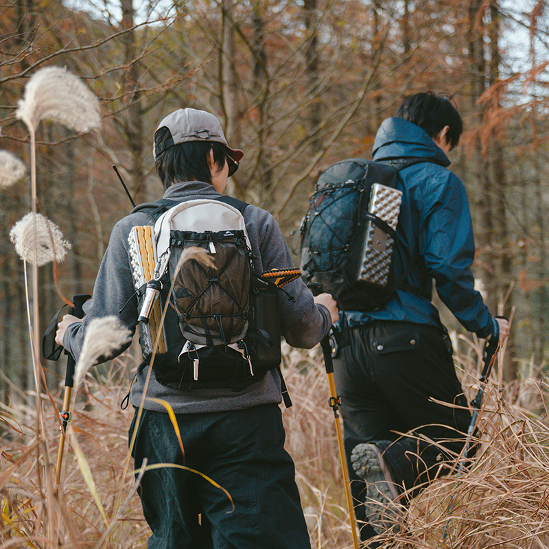 Naturehike Longwa 18l - ultralehký turistický batoh 620g - černá